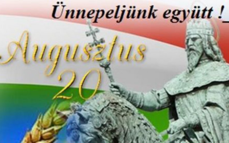 Dzień św. Stefana – patrona Węgier.  Najlepsze życzenia, Przyjaciele! Üdvözlettel, barátok!